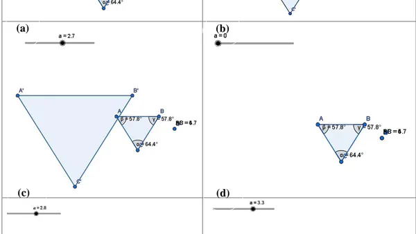 Dynamics of Triangle Similarity: Exploring Similitude Ratios through  Interactive Sliding Controls