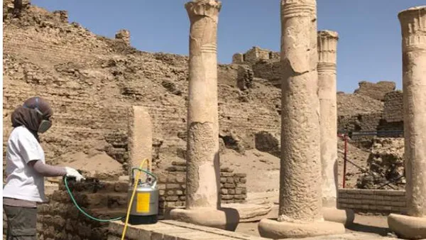 Conservation and Restoration of the House of Butehamon 21st Dynasty 1054 BC – The Medinet Habu Temple Precinct