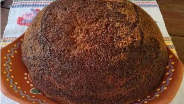 Traditional Preparation of Baba Neagra, a Moldovan Culinary  Treasure