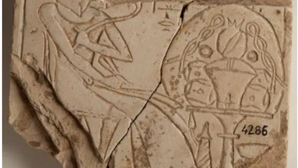 A Ramesside Stela Fragment with Unusual Offerings (Cairo Agricultural Museum, No.4286)