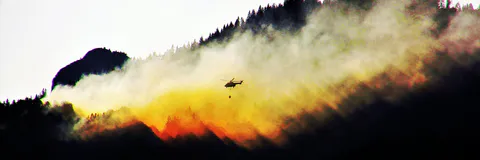 The Method of Extinguishing Fires using an Antifire Rockets