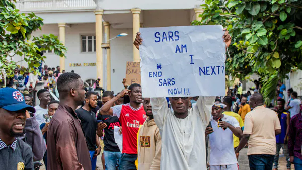 Hashtag Endsars as Political Activism in Nigeria: On Doing Christian Theology in an Age of Anxiety and Terror