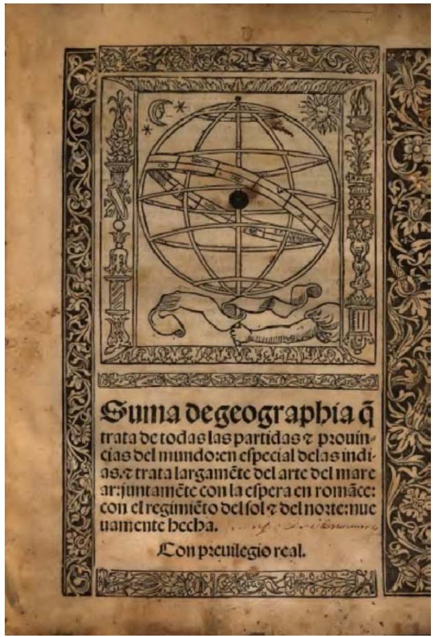 The Suma De Geographia By Fernández De Enciso, 1519: Piloting and Geography