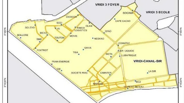 Industrial Activities and Pollution of the Ebrié Lagoon in the Autonomous District of Abidjan in Ivory Coast