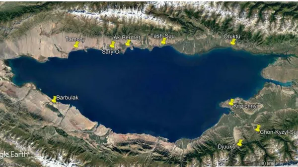 Overview of the Geothermal Sources in Kyrgyzstan