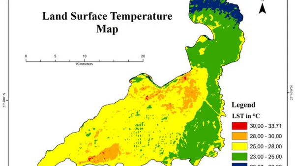 Estimation of Land  Surface  Temperature (LST) and Soil  Moisture  Index (SMI) using  Satellite  Image:  A Case Study in BharatpurMunicipality, Chitwan, Nepal